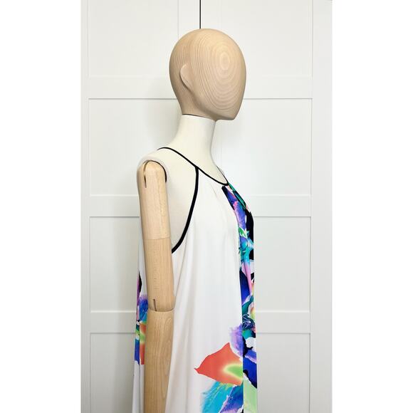 Amanda Uprichard Silk Floral Maxi Dress, Size Medium - Picture 6 of 9